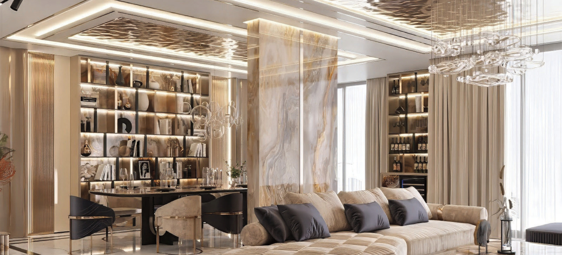 Dubai Prestige Residence konut konsept çalışması
